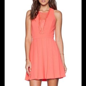 BCBGeneration salmon/coral summer dress size 8